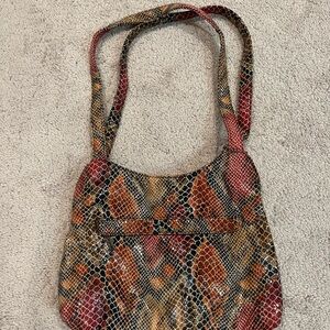 Maxx New York Multicolor Snake Print Women's Bag